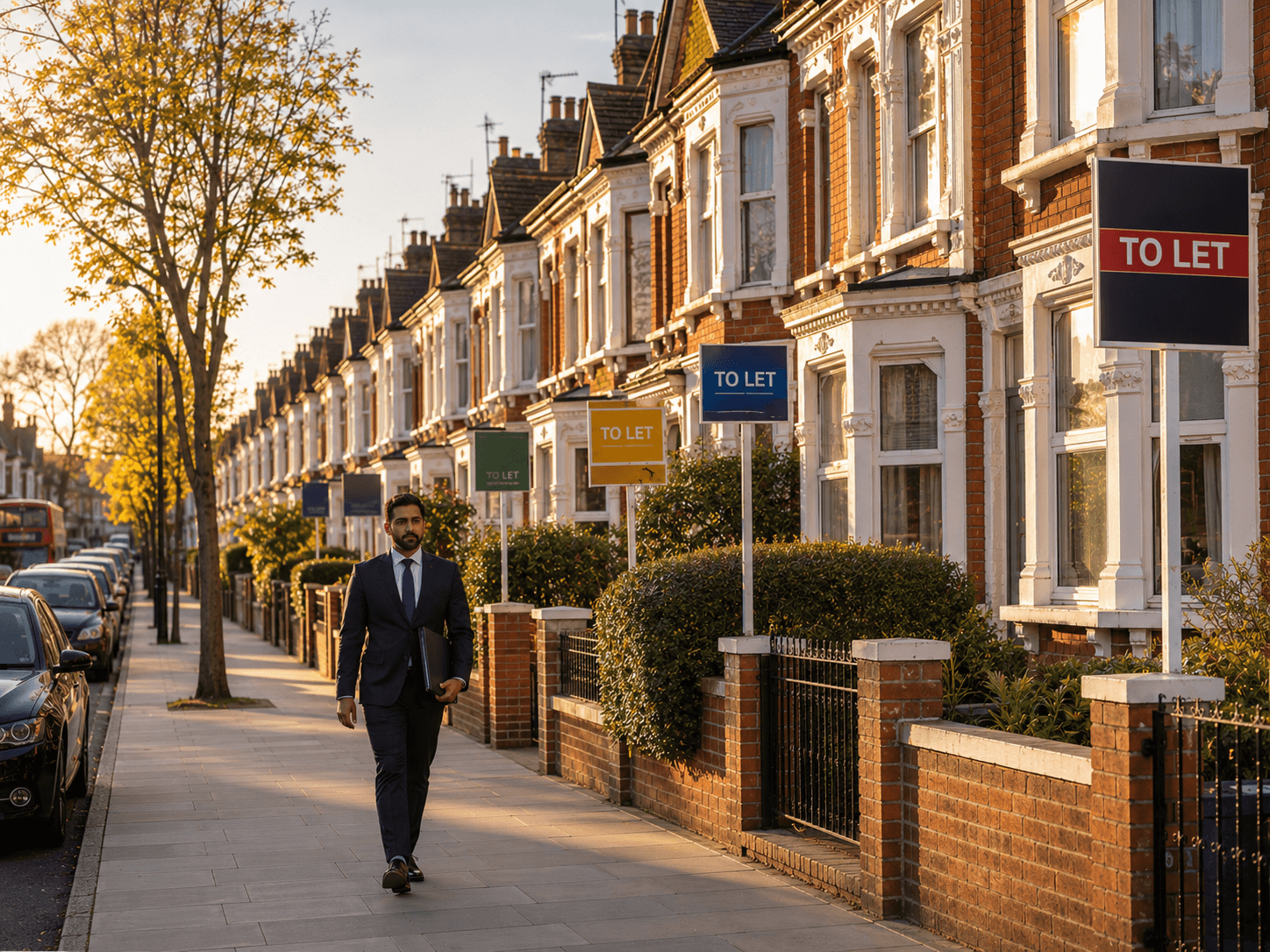Residential street in Redbridge, East London — the market Steward was built for